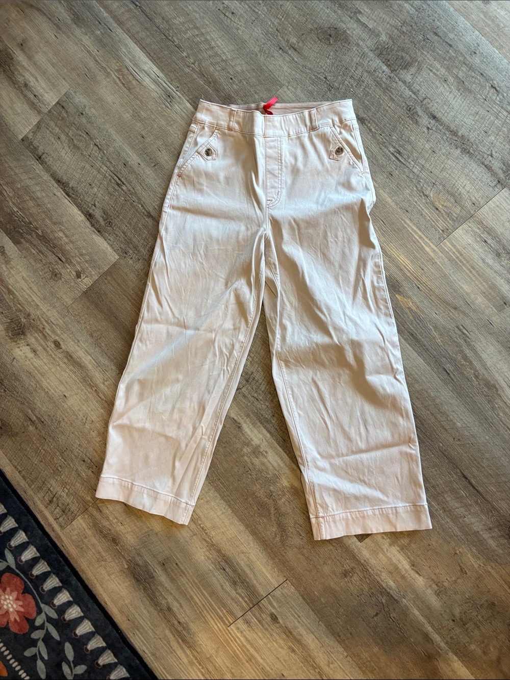 Spanx Large Beige Crop Pants